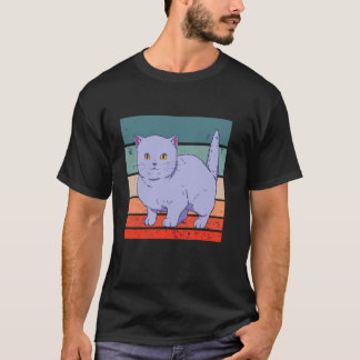 Camiseta amante do gato British Shorthair dono de animal de