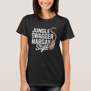 Camiseta Amante do Gato Margay Felino Mini Leopardo Animais