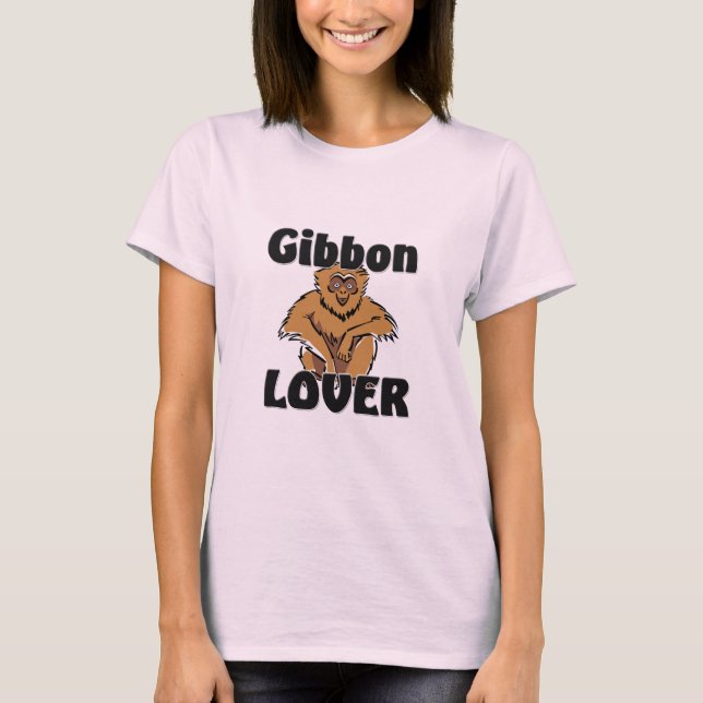 Camiseta Amante do Gibbon (Frente)