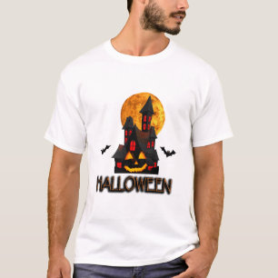 Camiseta Amante do Halloween, engraçado halloween,Feliz Hal