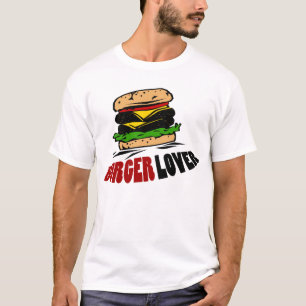 CAMISETA AMANTE DO HAMBURGUER