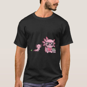 Camiseta Amante do livro axolotl Readsolotl divertido leitu