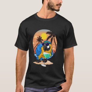 Camiseta Amante do Papagaio Arara Proprietário de Papagaio