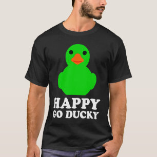 Camiseta Amante do Pato de Borracha Legal Patinho Sortudo G