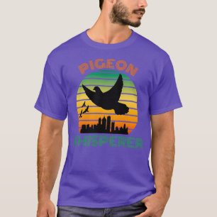 Camiseta amante do pombo-sussurro