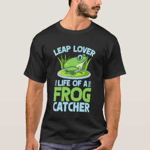 Camiseta Amante do salto do pegador de rã rã