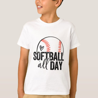 Camiseta Amante do Softll Adolescentes Meninas Mulheres Hom
