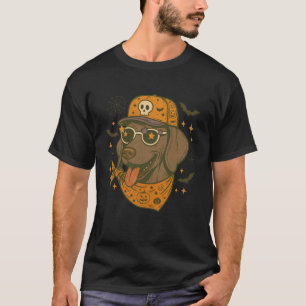 Camiseta Amante do Weimaraner Mãe de Cachorro Vibrações de