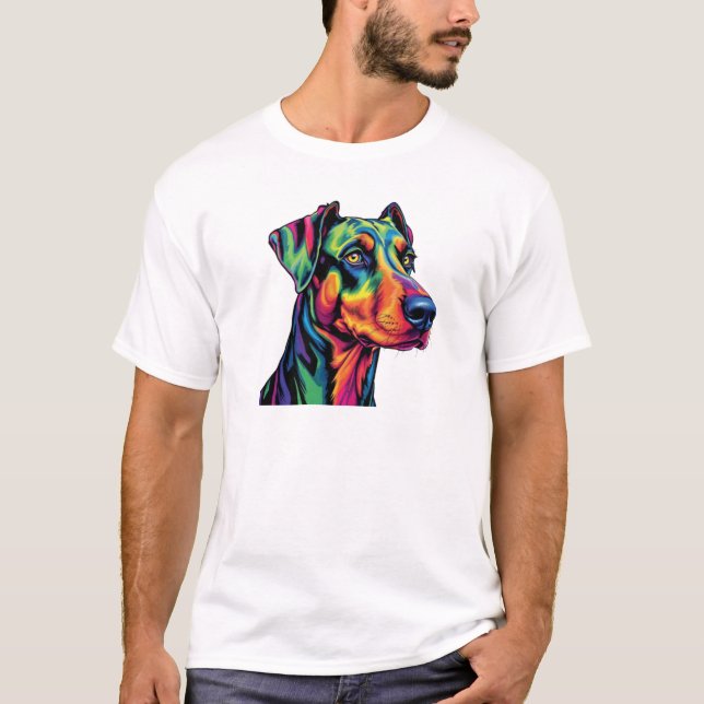 Camiseta Amante Doberman (Frente)