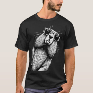 Camiseta Amante esquilo-do-mato engraçado Dia do Esquilo-do