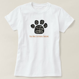 Camiseta amante fofo de cachorro