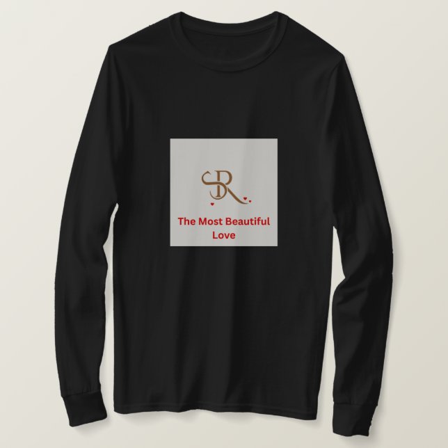 Camiseta Amante mais linda (Frente do Design)