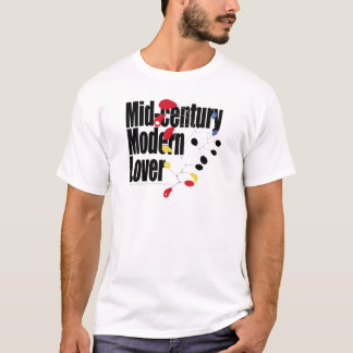 Camiseta Amante moderno do meio século