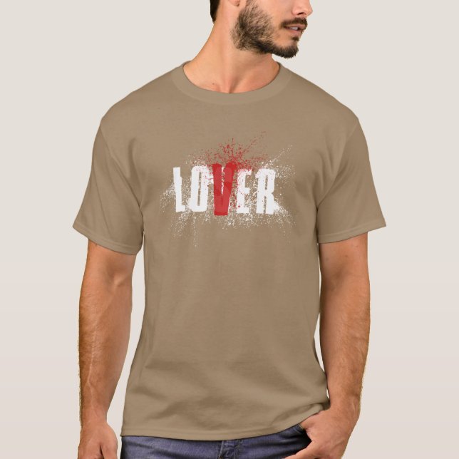 Camiseta Amante Perdedor Clube de Perdedores Dia das Bruxas (Frente)