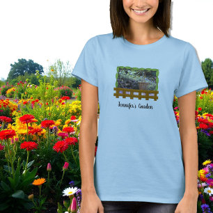 Camiseta amante pessoal de jardinagem bonito
