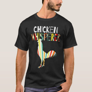 Camiseta Amante Retro de Frangos Galinha Agricultura Aves