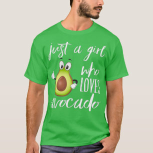 Camiseta Amantes Avocado Para Meninas