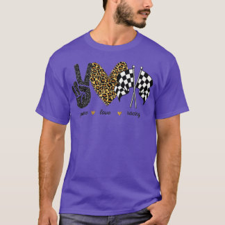 Camiseta Amantes da Corrida de Leopardo da Paz