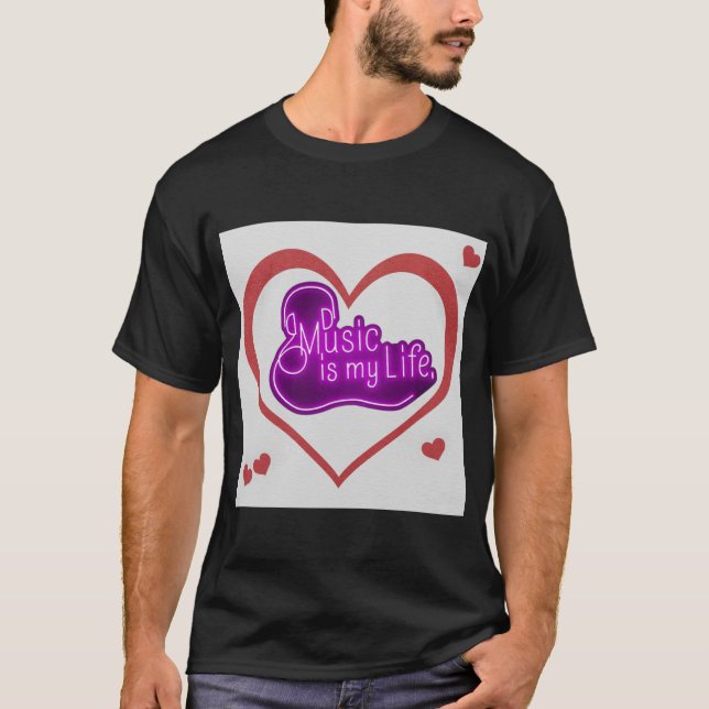 Camiseta 🎶 amantes da música (Frente)
