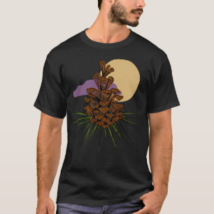 Camiseta Amantes da Natureza Acampamento ao Ar Livre Flores