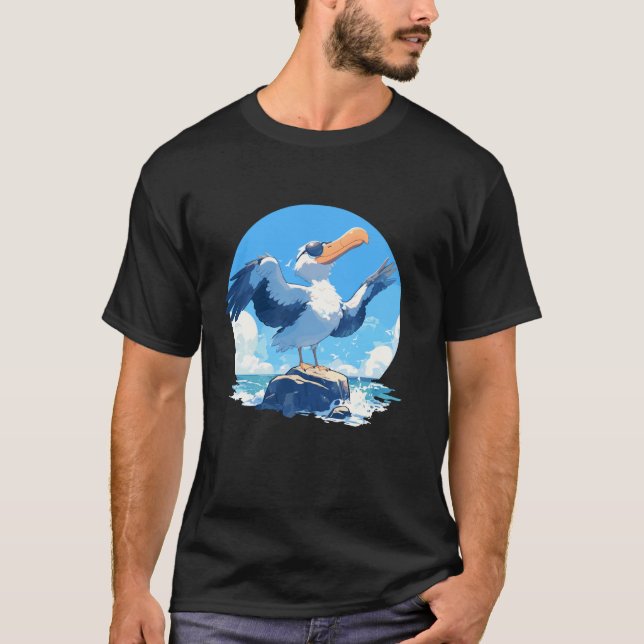 Camiseta Amantes de Albatroz Albatroz (Frente)