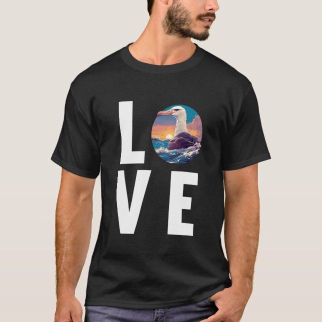 Camiseta Amantes de Albatroz Albatroz (Frente)