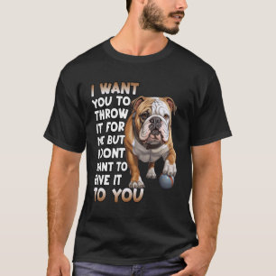 Camiseta Amantes de Bulldog Inglês Bulldogs