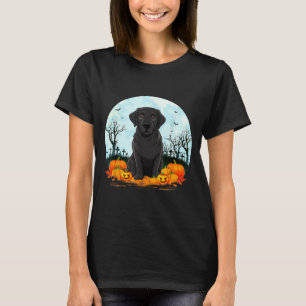 Camiseta Amantes de cães labradores pretos meninos meninas