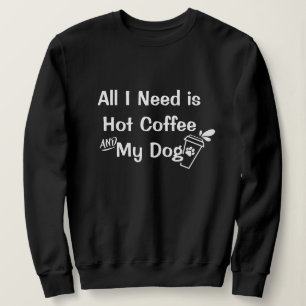 Camiseta Amantes de café e cães Cotações Pet Personalizáv