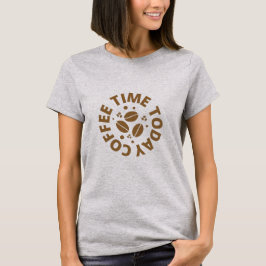 Camiseta Amantes de Café e Tábua de Salvação do Café