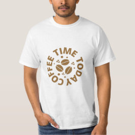 Camiseta Amantes de Café e Tábua de Salvação do Café