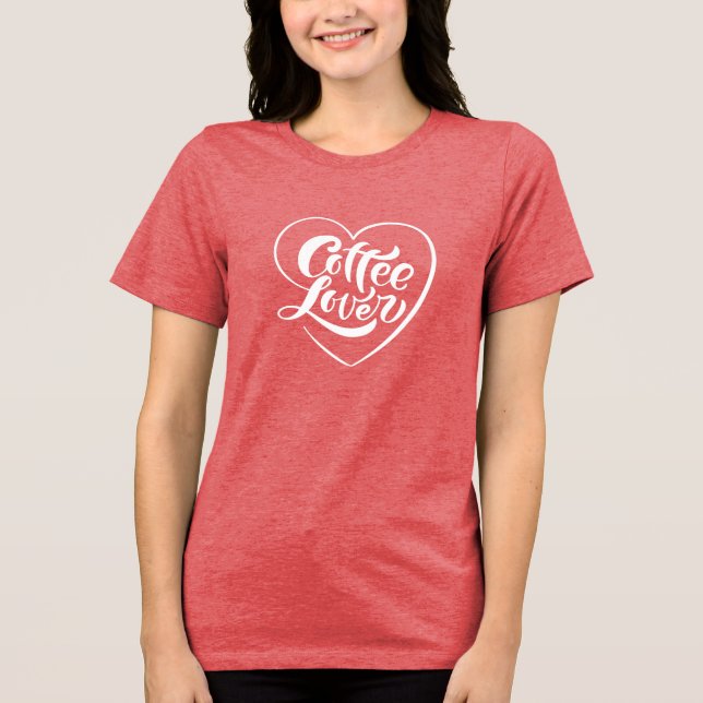 Camiseta Amantes De Café Lover (Frente)