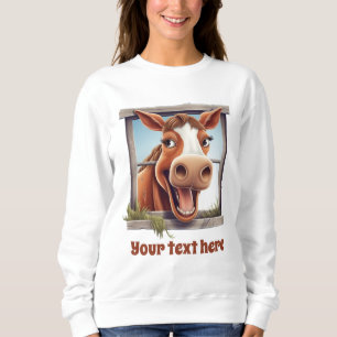 Camiseta Amantes de cavalos engraçados, personalizáveis
