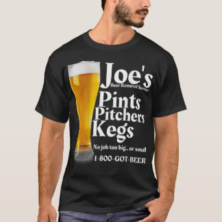 Camiseta Amantes de Cerveja do Serviço de Remoção de Cervej
