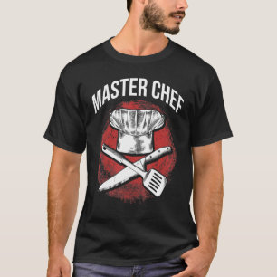 Camiseta Amantes de Cozinhar de cozinha de restauração do C