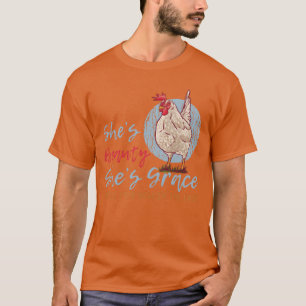 Camiseta Amantes de Frango Ela é Bonita Citação Engraçada E
