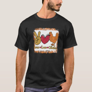Camiseta Amantes de Galinhas Porcos Bleachados Proprietário