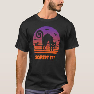 Camiseta Amantes de Gatos Engraçados no Halloween Esquecem