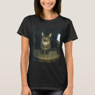Camiseta Amantes de Gatos Gamer Sérios Engraçados Meme de G