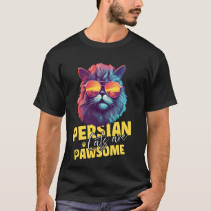 Camiseta Amantes de Gatos Persas GATOS PERSAS SÃO INCRÍVEIS