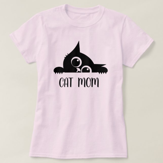 Camiseta Amantes de gatos projetam (Frente do Design)