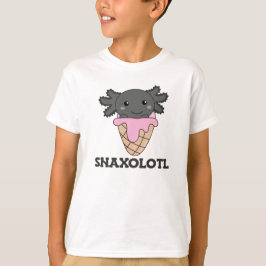 Camiseta Amantes De Gelo De Morango Axolotl Axolotl Sweet