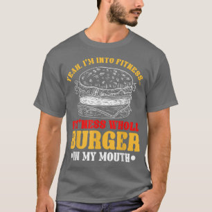 Camiseta Amantes de Hambúrguer de Comida Rápida de Malhação