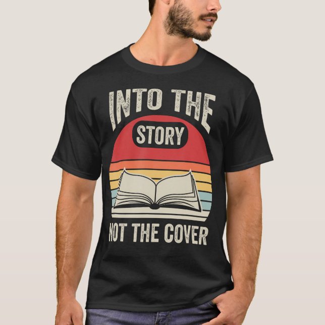 Camiseta Amantes de Livros Além da Capa (Frente)