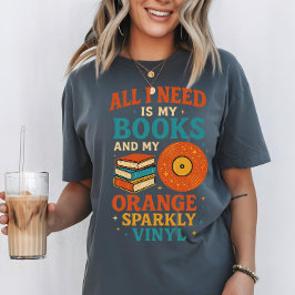 Camiseta Amantes de Livros, tudo que Preciso são m