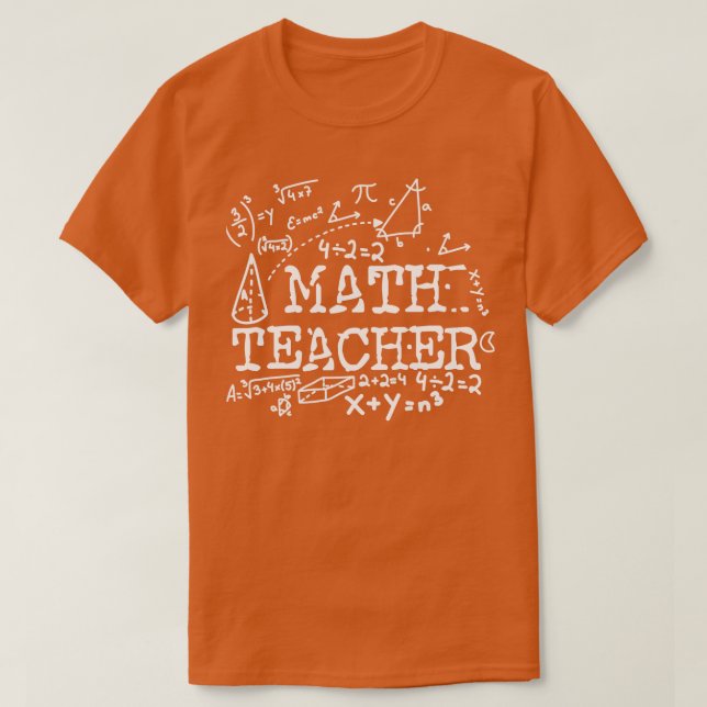 Camiseta Amantes de matemática (Frente do Design)