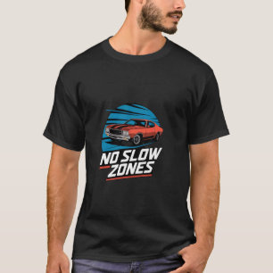 Camiseta Amantes de Muscle Car Sem Zonas Lentas