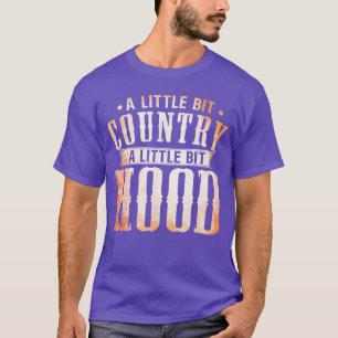 Camiseta Amantes de Música Country Um Pouco de Country Um P