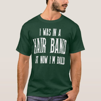 Camiseta Amantes de Música Heavy Metal de Banda de Cabelo d