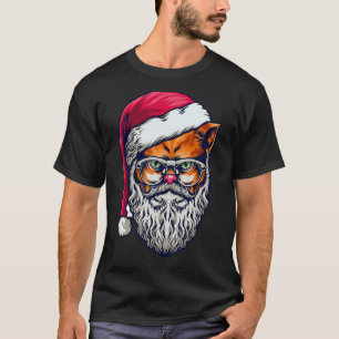 Camiseta Amantes de Natal de Gatos Fofos, Gato Feio e Diver